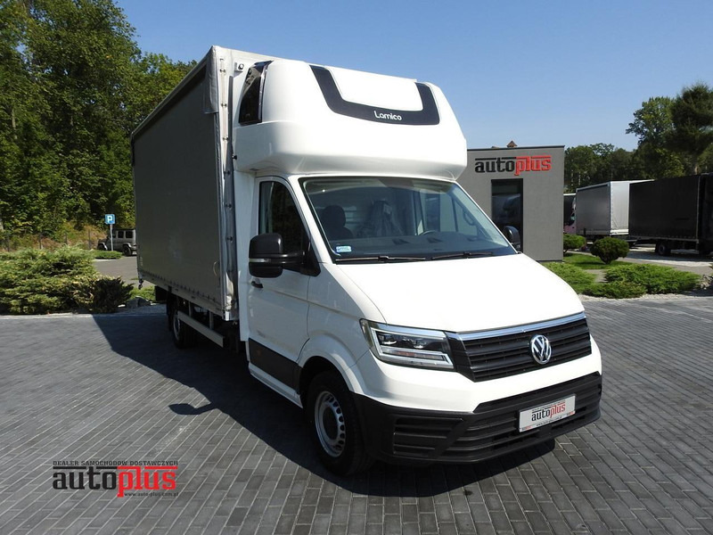 Volkswagen CRAFTER PLANDEKA 10 PALET WEBASTO TEMPOMAT KLIMATYZACJA LEDY 18 - Utilitaire plateau baché: photos 1 Volkswagen CRAFTER PLANDEKA 10 PALET WEBASTO TEMPOMAT KLIMATYZACJA LEDY 18 - Utilitaire plateau baché: photos 1