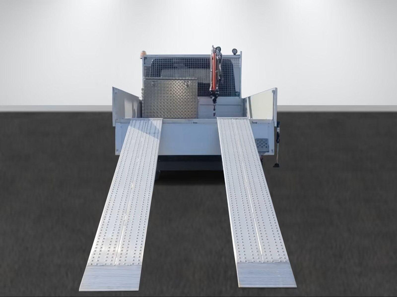 Volkswagen Crafter 50 - Flatbed truck + crane - Camion plateau, Camion grue: photos 4 Volkswagen Crafter 50 - Flatbed truck + crane - Camion plateau, Camion grue: photos 4