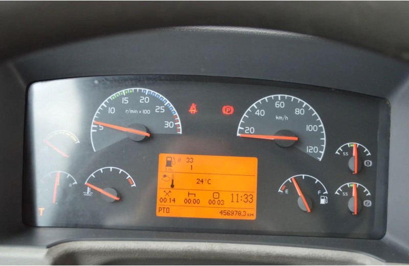 Camion plateau, Camion grue Volvo FE 18.320 FLATBED CRANE: photos 13