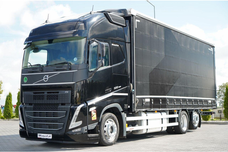 Volvo FH 500 / I-SAVE / TANDEM PRZEJAZDOWY / 2023 / KLIMA POSTOJOWA / - Camion à rideaux coulissants: photos 4 Volvo FH 500 / I-SAVE / TANDEM PRZEJAZDOWY / 2023 / KLIMA POSTOJOWA / - Camion à rideaux coulissants: photos 4