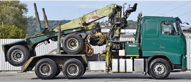 Volvo FH 500 * LOGLIFT F251 S80A + Anhänger /6x4 - Camion grumier, Camion grue: photos 4 Volvo FH 500 * LOGLIFT F251 S80A + Anhänger /6x4 - Camion grumier, Camion grue: photos 4