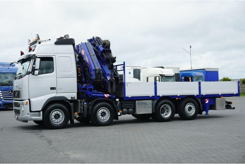 Volvo FH / 520 / 8 X 2 / SKRZYNIOWY + HDS / PM 85 SP + JIB J 1204 / WY - Camion plateau, Camion grue: photos 5 Volvo FH / 520 / 8 X 2 / SKRZYNIOWY + HDS / PM 85 SP + JIB J 1204 / WY - Camion plateau, Camion grue: photos 5
