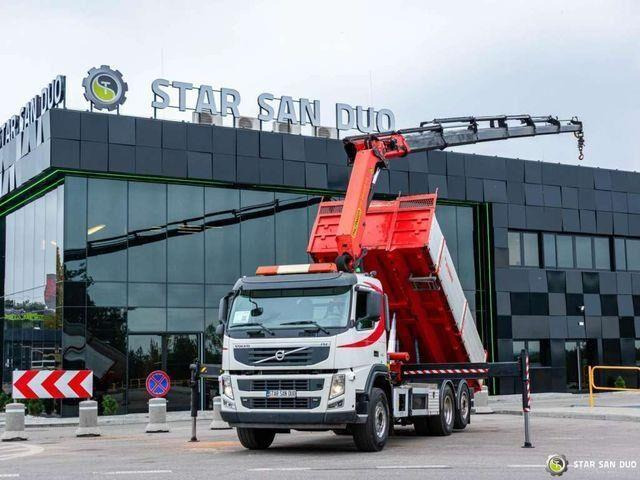 Volvo FM 410 6x2 PALFINGER PK 26002 EH Crane Tipper - Camion benne, Camion grue: photos 1 Volvo FM 410 6x2 PALFINGER PK 26002 EH Crane Tipper - Camion benne, Camion grue: photos 1
