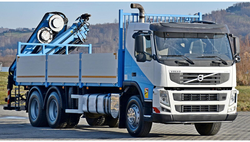 Volvo FM 410 - Camion plateau, Camion grue: photos 3 Volvo FM 410 - Camion plateau, Camion grue: photos 3