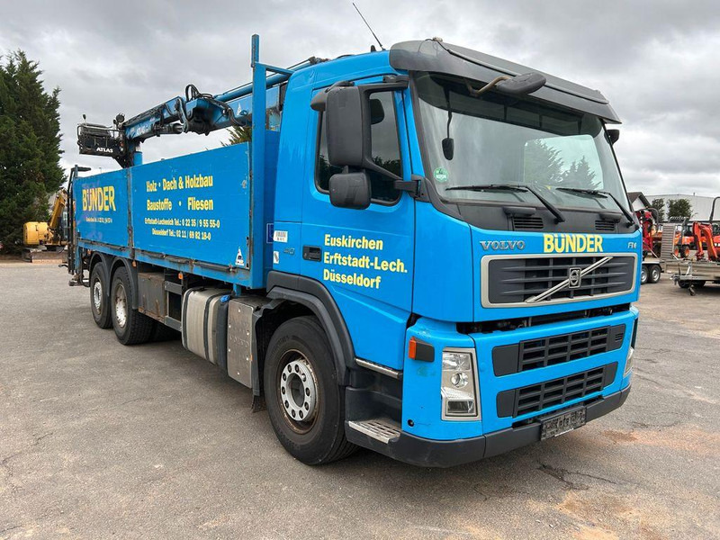 Volvo FM 410 Pritsche mit Kran - Camion plateau, Camion grue: photos 1 Volvo FM 410 Pritsche mit Kran - Camion plateau, Camion grue: photos 1