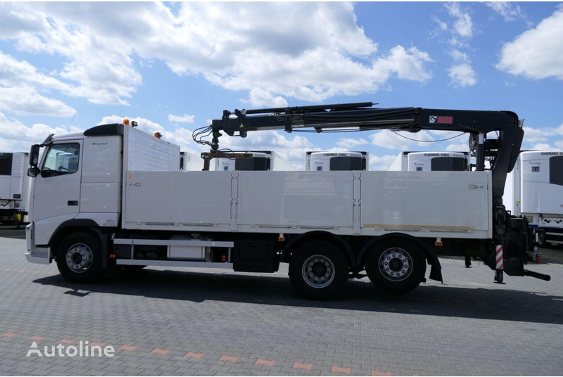 Camion plateau, Camion grue Volvo FM 460: photos 17