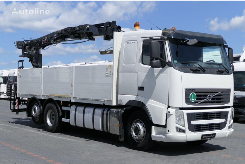 Camion plateau, Camion grue Volvo FM 460: photos 12