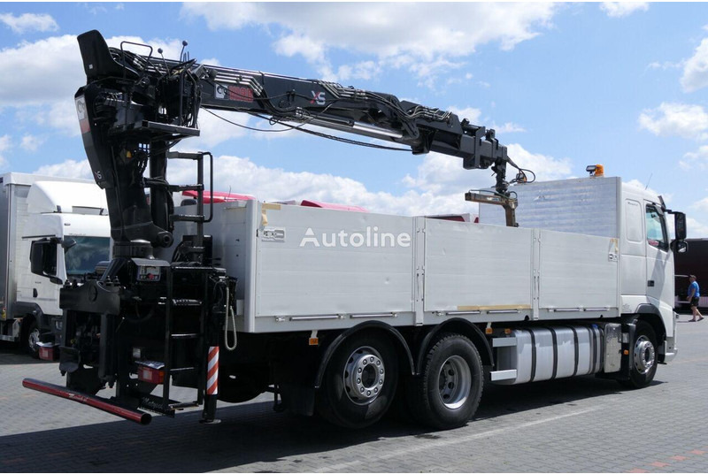 Camion plateau, Camion grue Volvo FM 460: photos 14