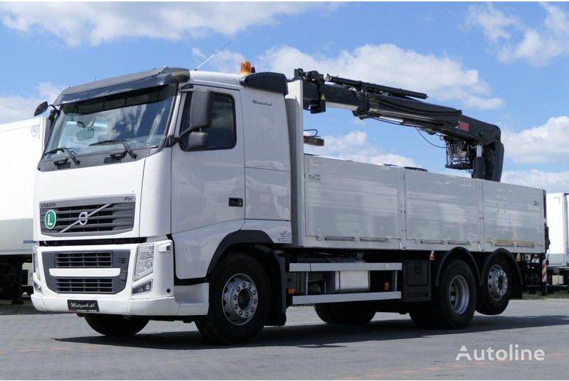 Camion plateau, Camion grue Volvo FM 460: photos 11