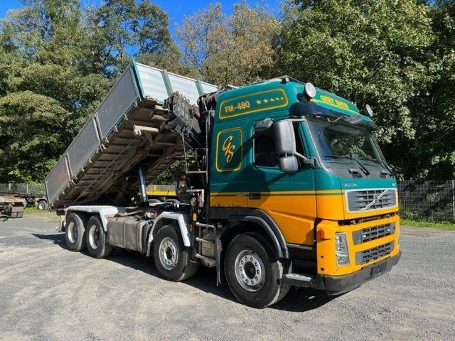 Volvo FM 480 + HIAB X-HIPRO 262 EP-5 - Camion benne, Camion grue: photos 3 Volvo FM 480 + HIAB X-HIPRO 262 EP-5 - Camion benne, Camion grue: photos 3