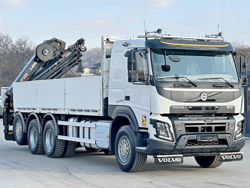 Volvo FMX 460 HIAB X - HIPRO 302 EP - 5 + FUNK/ 8x4 - Camion plateau, Camion grue: photos 3 Volvo FMX 460 HIAB X - HIPRO 302 EP - 5 + FUNK/ 8x4 - Camion plateau, Camion grue: photos 3