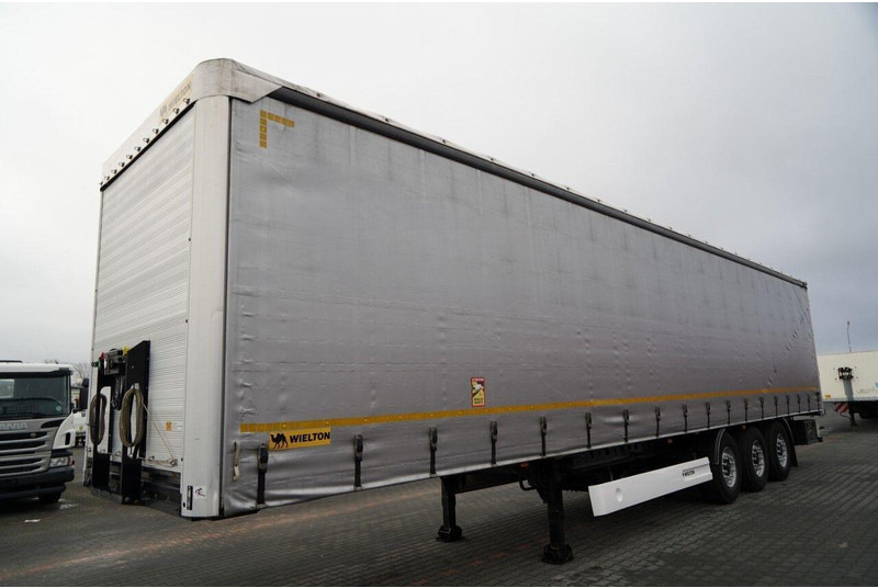Wielton FIRANKA / STANDARD / OŚ PODNOSZONA / PLANDEKA ZBROJONA - Semi-remorque rideaux coulissants: photos 4 Wielton FIRANKA / STANDARD / OŚ PODNOSZONA / PLANDEKA ZBROJONA - Semi-remorque rideaux coulissants: photos 4