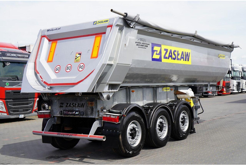 Semi-remorque benne ZASŁAW WYWROTKA 26 m3 / STALOWA / HP / OŚ PODNOSZONA / RYNNA / 2017: photos 7 Semi-remorque benne ZASŁAW WYWROTKA 26 m3 / STALOWA / HP / OŚ PODNOSZONA / RYNNA / 2017: photos 7