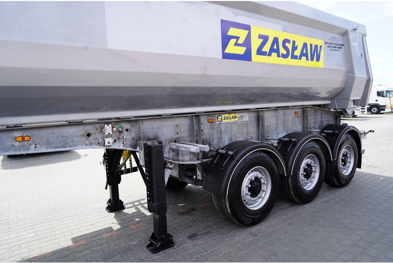 Semi-remorque benne ZASŁAW WYWROTKA 26 m3 / STALOWA / HP / OŚ PODNOSZONA / RYNNA / 2017: photos 10 Semi-remorque benne ZASŁAW WYWROTKA 26 m3 / STALOWA / HP / OŚ PODNOSZONA / RYNNA / 2017: photos 10