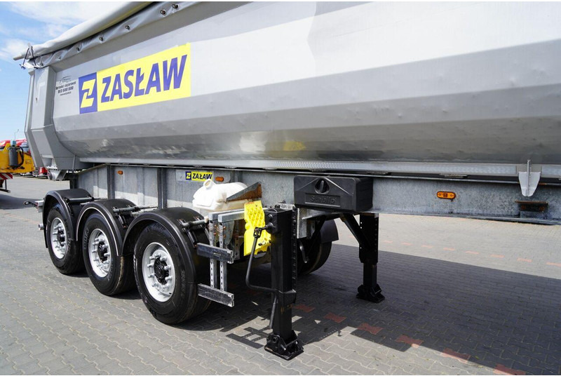 Semi-remorque benne ZASŁAW WYWROTKA 26 m3 / STALOWA / HP / OŚ PODNOSZONA / RYNNA / 2017: photos 9 Semi-remorque benne ZASŁAW WYWROTKA 26 m3 / STALOWA / HP / OŚ PODNOSZONA / RYNNA / 2017: photos 9