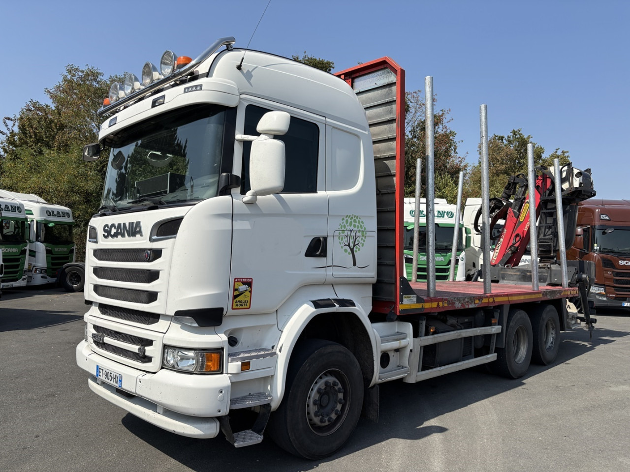 SCANIA R 580 CB6x4HHZ - Châssis cabine: photos 1 SCANIA R 580 CB6x4HHZ - Châssis cabine: photos 1
