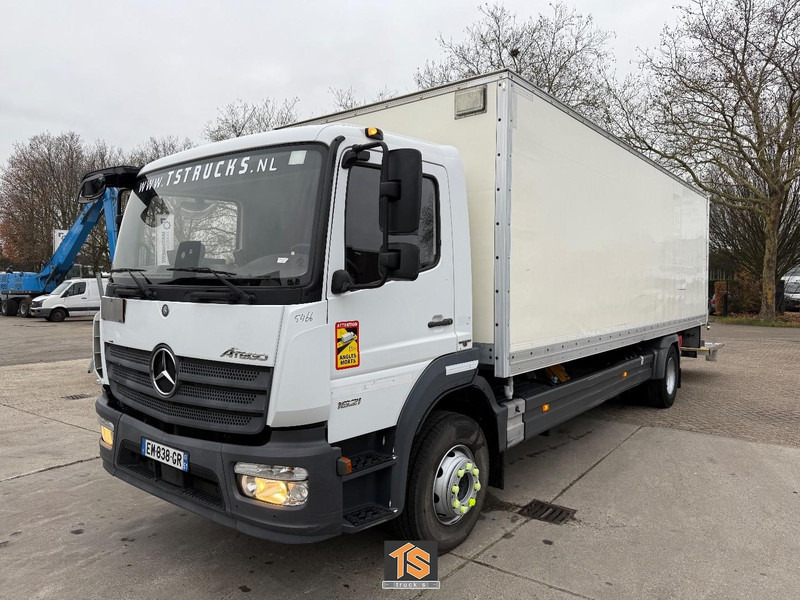 Mercedes-Benz ATEGO 1621 16 TONS - KOFFER/BOX - ORIGINAL KM - APK/TUV 05/2026 - TOP! - Camion fourgon: photos 1 Mercedes-Benz ATEGO 1621 16 TONS - KOFFER/BOX - ORIGINAL KM - APK/TUV 05/2026 - TOP! - Camion fourgon: photos 1