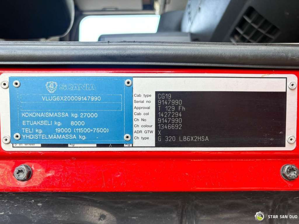 Camion Scania  D 320 FIRE BRIGADE Tank 12,000 Litres: photos 12