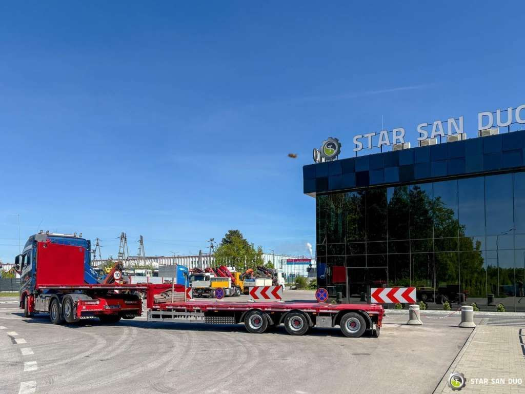 Semi-remorque surbaissé HRD Semitrailer Low Loader NRD NTS 3 Axle Tieflader: photos 14 Semi-remorque surbaissé HRD Semitrailer Low Loader NRD NTS 3 Axle Tieflader: photos 14