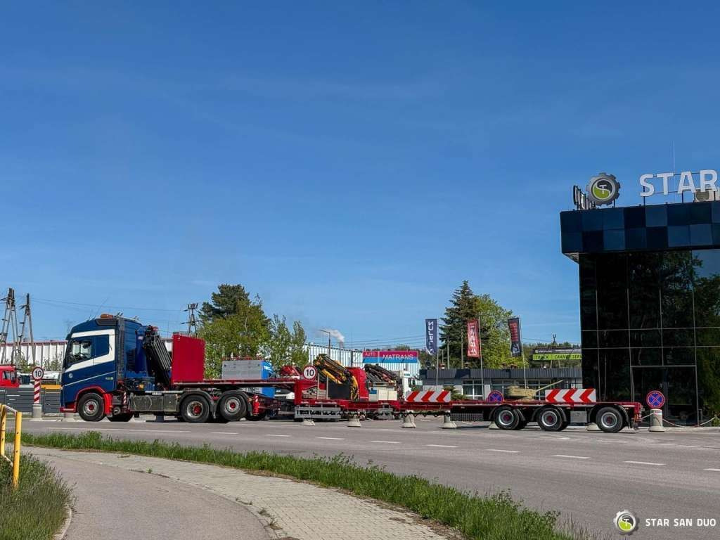 Semi-remorque surbaissé HRD Semitrailer Low Loader NRD NTS 3 Axle Tieflader: photos 18 Semi-remorque surbaissé HRD Semitrailer Low Loader NRD NTS 3 Axle Tieflader: photos 18