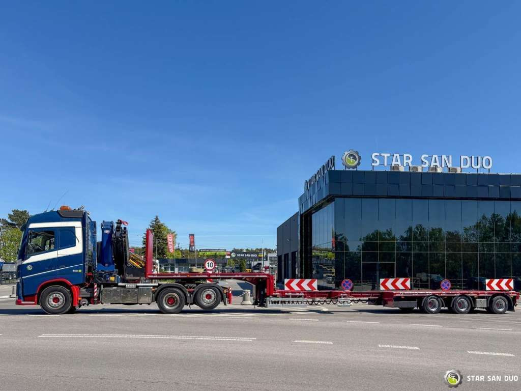 Semi-remorque surbaissé HRD Semitrailer Low Loader NRD NTS 3 Axle Tieflader: photos 21 Semi-remorque surbaissé HRD Semitrailer Low Loader NRD NTS 3 Axle Tieflader: photos 21
