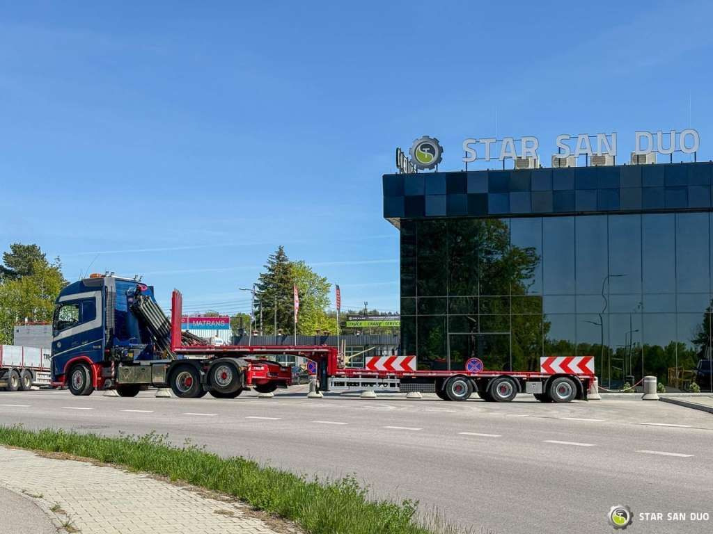 Semi-remorque surbaissé HRD Semitrailer Low Loader NRD NTS 3 Axle Tieflader: photos 15 Semi-remorque surbaissé HRD Semitrailer Low Loader NRD NTS 3 Axle Tieflader: photos 15