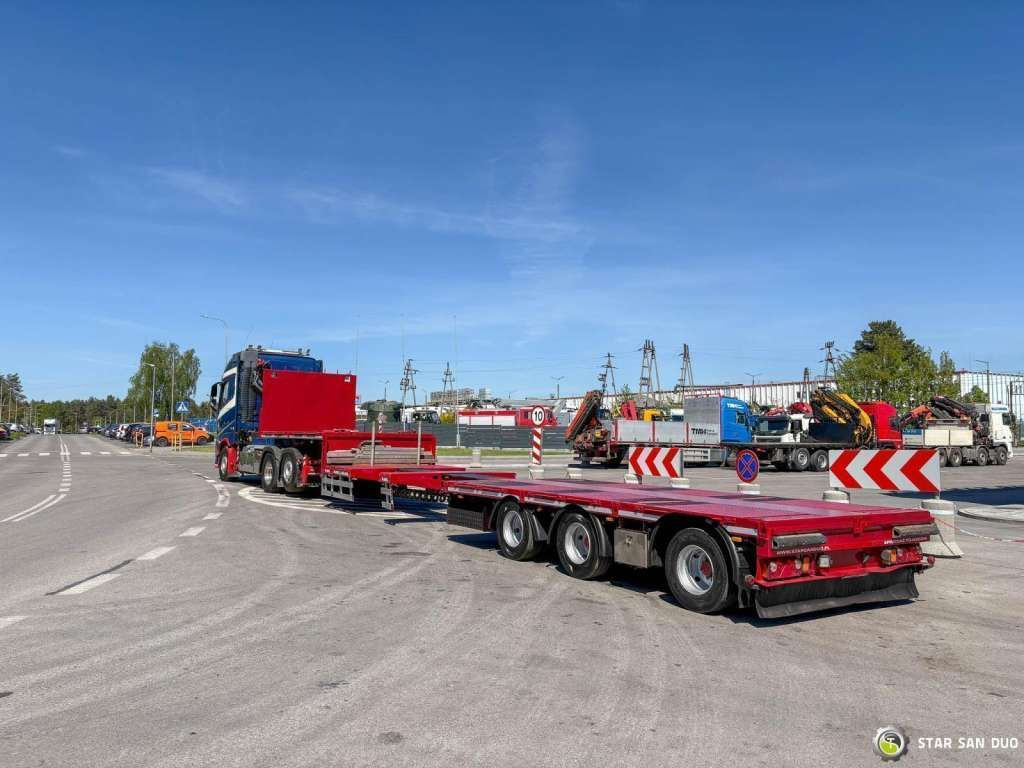 Semi-remorque surbaissé HRD Semitrailer Low Loader NRD NTS 3 Axle Tieflader: photos 22 Semi-remorque surbaissé HRD Semitrailer Low Loader NRD NTS 3 Axle Tieflader: photos 22