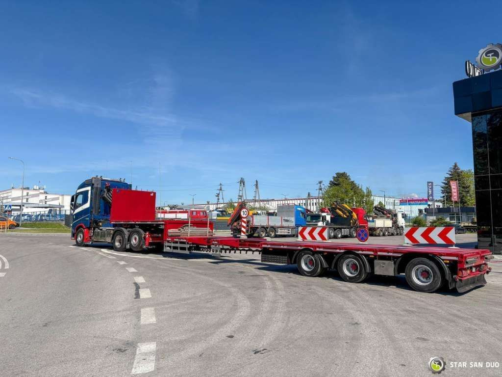 Semi-remorque surbaissé HRD Semitrailer Low Loader NRD NTS 3 Axle Tieflader: photos 6 Semi-remorque surbaissé HRD Semitrailer Low Loader NRD NTS 3 Axle Tieflader: photos 6