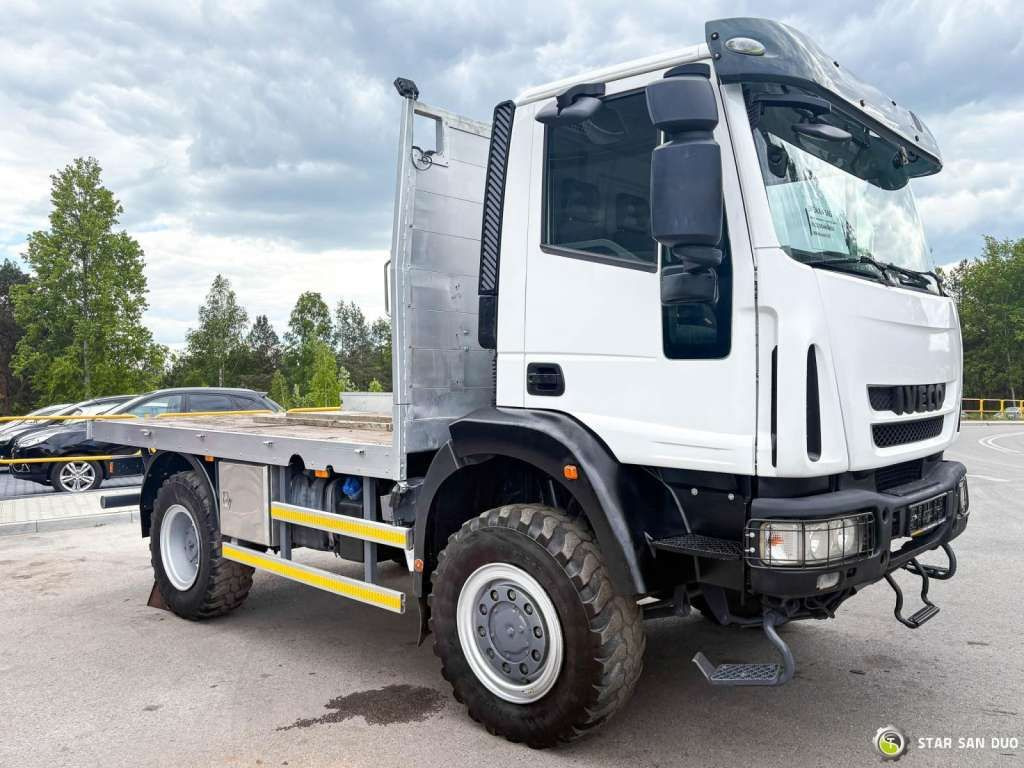 Iveco Eurocargo 4x4 HMF 202 Euro 6 mileage: 76,000 k - Camion grue: photos 2 Iveco Eurocargo 4x4 HMF 202 Euro 6 mileage: 76,000 k - Camion grue: photos 2