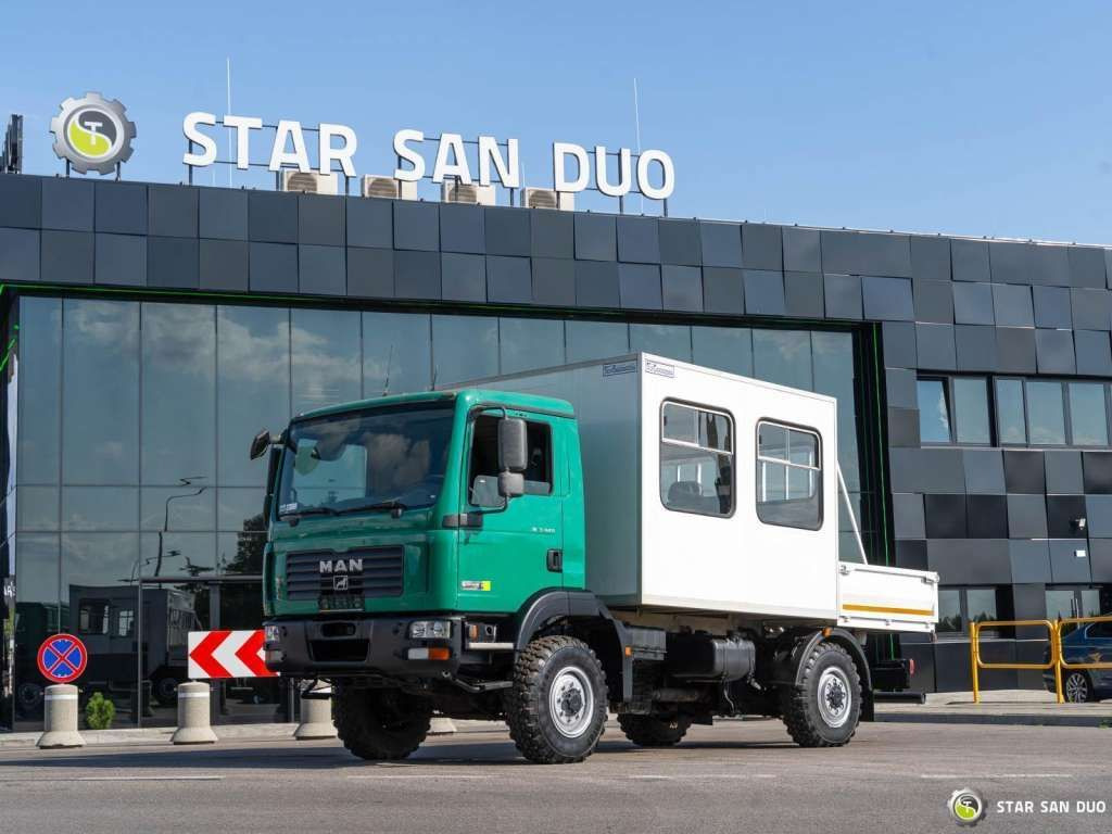 MAN TGM 13.240 4x4 BL Double Cab Camper BUS - Châssis cabine: photos 1 MAN TGM 13.240 4x4 BL Double Cab Camper BUS - Châssis cabine: photos 1
