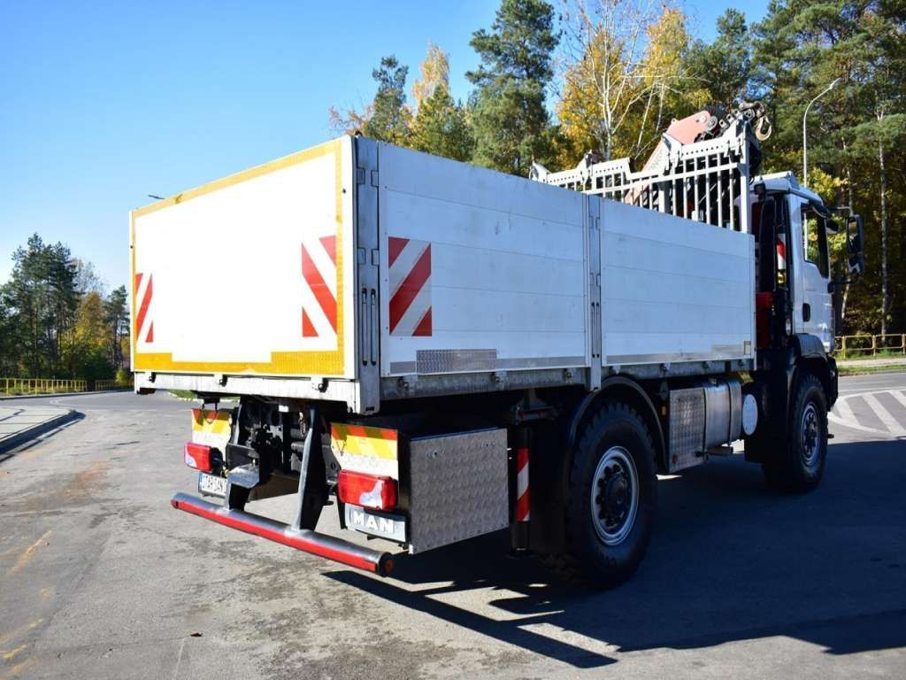 Camion grue, Camion plateau MAN  TGM 18.340 4x4 PALFINGER PK 18002 CRANE WINCH MAN  TGM 18.340 4x4 PALFINGER PK 18002 CRANE WINCH: photos 7