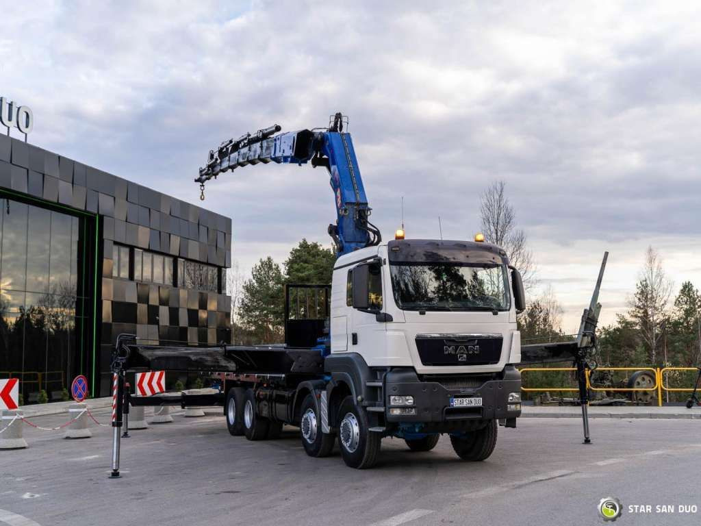 MAN TGS 41.480 8x8 PM 85SP HDS Crane - Camion grue: photos 3 MAN TGS 41.480 8x8 PM 85SP HDS Crane - Camion grue: photos 3