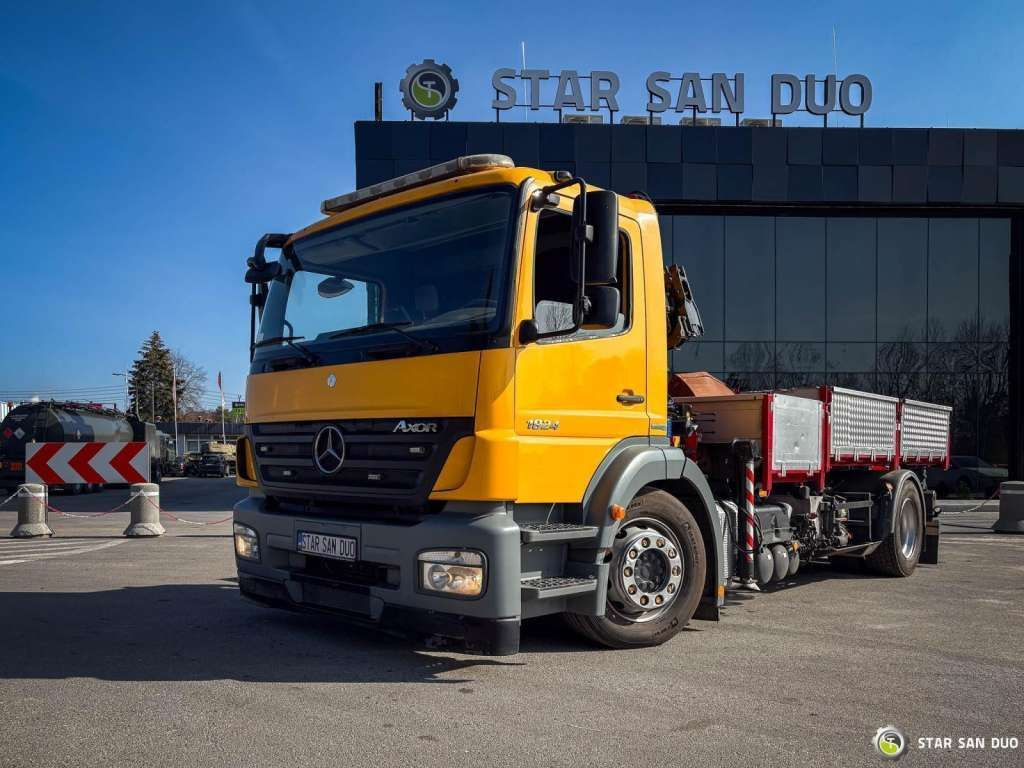 Mercedes-Benz AXOR 1824 4x2 HMF 975 HDS Crane Rotator Kipper - Camion grue: photos 3 Mercedes-Benz AXOR 1824 4x2 HMF 975 HDS Crane Rotator Kipper - Camion grue: photos 3