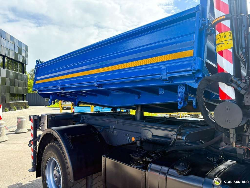 Camion grue Mercedes-Benz  AXOR 1833 4x4 Palfinger PK 22002 EH Crane Winch: photos 17