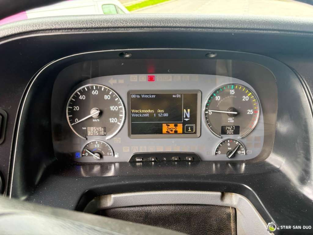 Camion grue Mercedes-Benz  Actros 1841 AK 4x4 Hiab 288E-7 Crane Kipper: photos 17