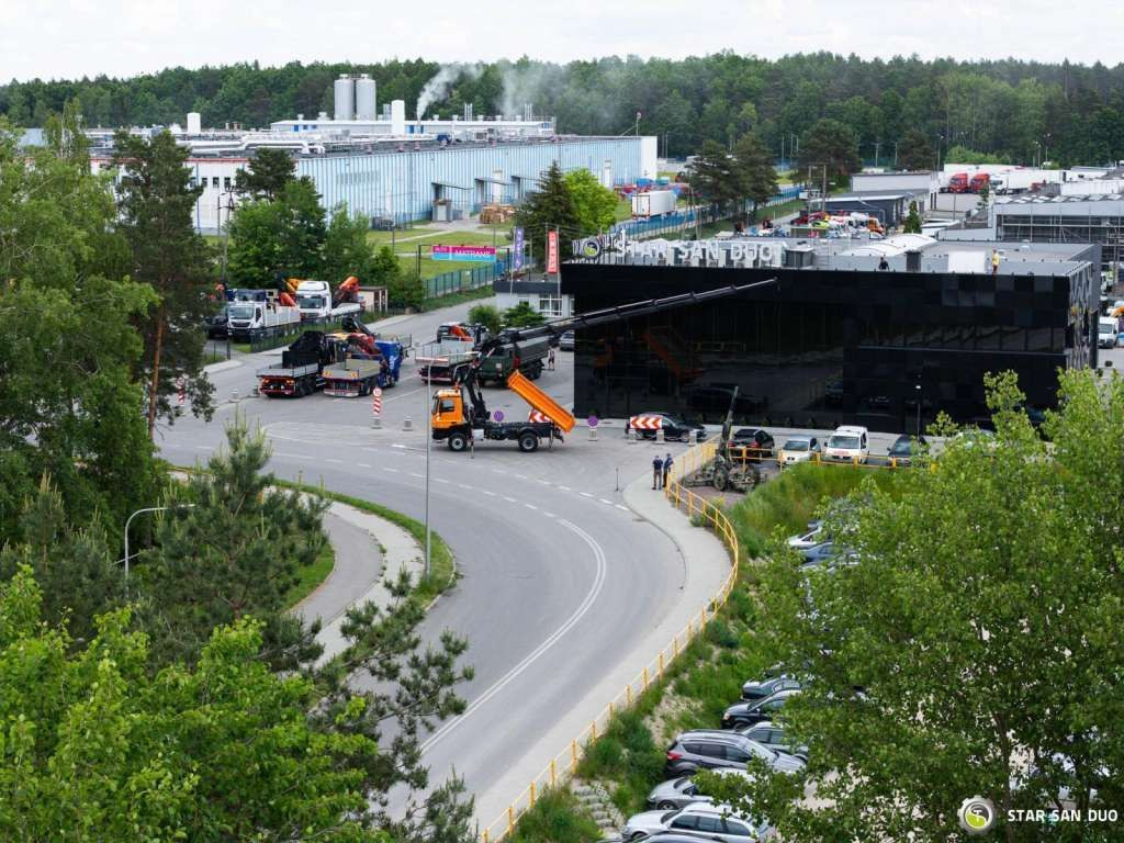 Camion grue Mercedes-Benz  Actros 1841 AK 4x4 Hiab 288E-7 Crane Kipper: photos 8