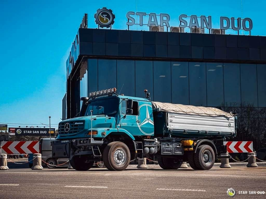 Mercedes-Benz Zetros 1833 4x4 Kipper Camper Chassis - Châssis cabine: photos 1 Mercedes-Benz Zetros 1833 4x4 Kipper Camper Chassis - Châssis cabine: photos 1