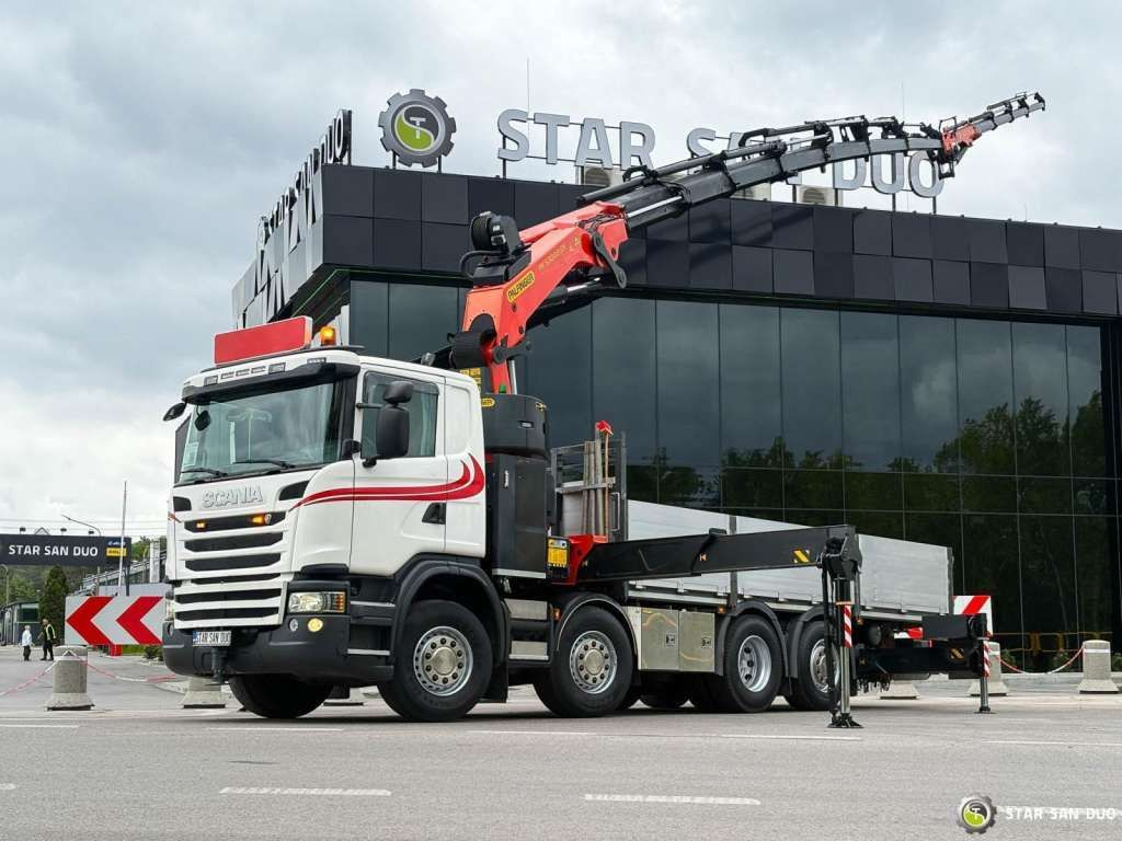Scania G480 8x2 PALFINGER PK 53002 SH FlyJIB LowMileag - Camion grue: photos 4 Scania G480 8x2 PALFINGER PK 53002 SH FlyJIB LowMileag - Camion grue: photos 4