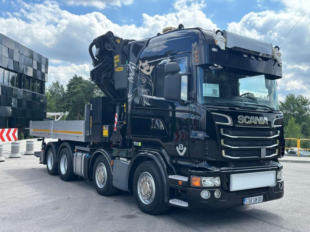 Scania R560 8x2 PALFINGER PK 92002 SH Fly Jib Winch 5t - Camion grue: photos 3 Scania R560 8x2 PALFINGER PK 92002 SH Fly Jib Winch 5t - Camion grue: photos 3