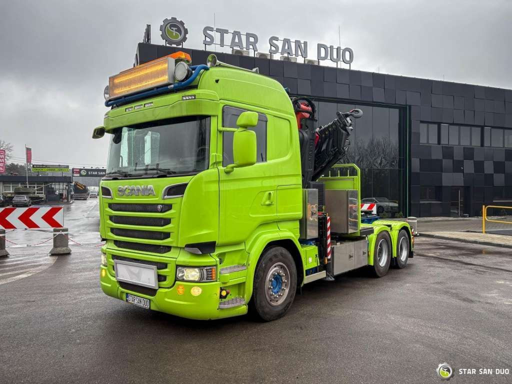Scania R520 6x2 Fassi F485 Crane Kran Winch Euro 6 Scania R520 6x2 Fassi F485 Crane Kran Winch Euro 6 - Tracteur routier: photos 3 Scania R520 6x2 Fassi F485 Crane Kran Winch Euro 6 Scania R520 6x2 Fassi F485 Crane Kran Winch Euro 6 - Tracteur routier: photos 3