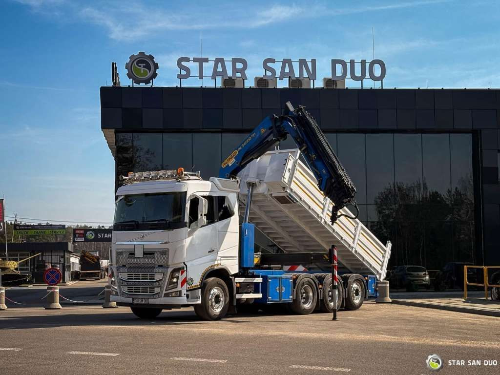 Volvo FH 16.550 8x4 Palfinger PK 34002-SH Crane Kippe - Camion benne: photos 4 Volvo FH 16.550 8x4 Palfinger PK 34002-SH Crane Kippe - Camion benne: photos 4