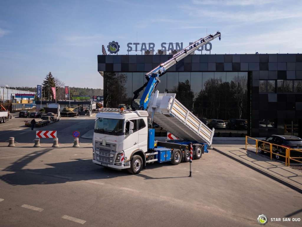 Volvo FH 16.550 8x4 Palfinger PK 34002-SH Crane Kippe - Camion benne: photos 3 Volvo FH 16.550 8x4 Palfinger PK 34002-SH Crane Kippe - Camion benne: photos 3