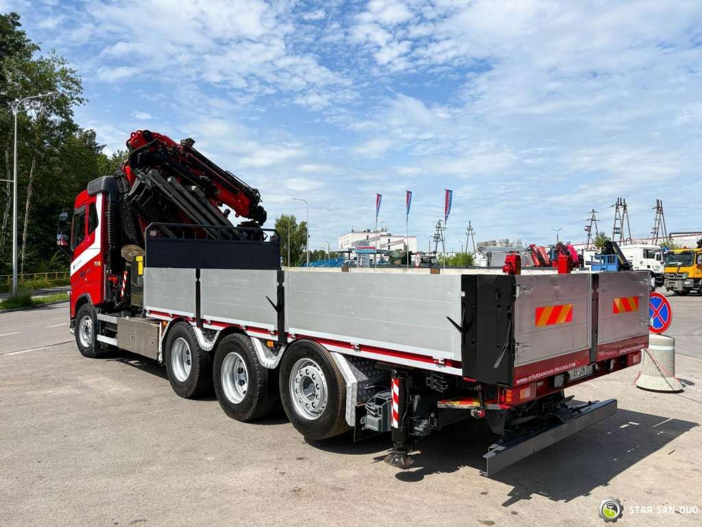 Camion grue Volvo  FH 540 8x4 FASSI F 660 HDS Fly Jib Winch: photos 11