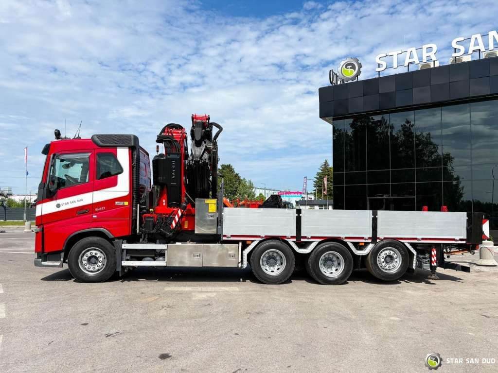 Camion grue Volvo  FH 540 8x4 FASSI F 660 HDS Fly Jib Winch: photos 10