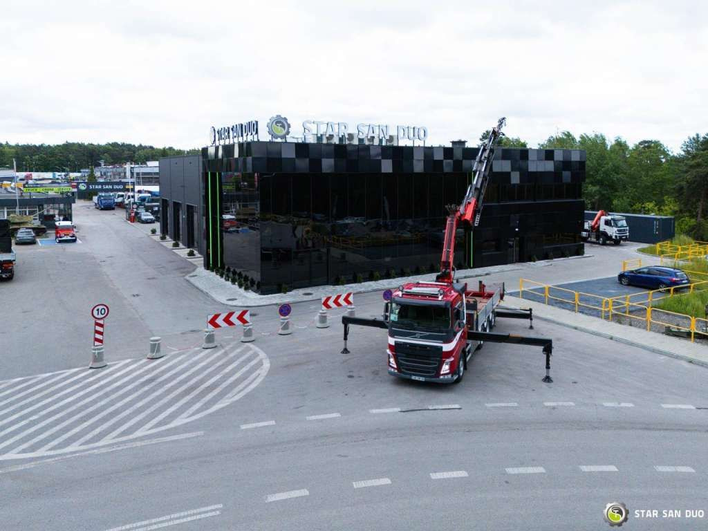 Camion grue Volvo  FH 540 8x4 FASSI F 660 HDS Fly Jib Winch: photos 8