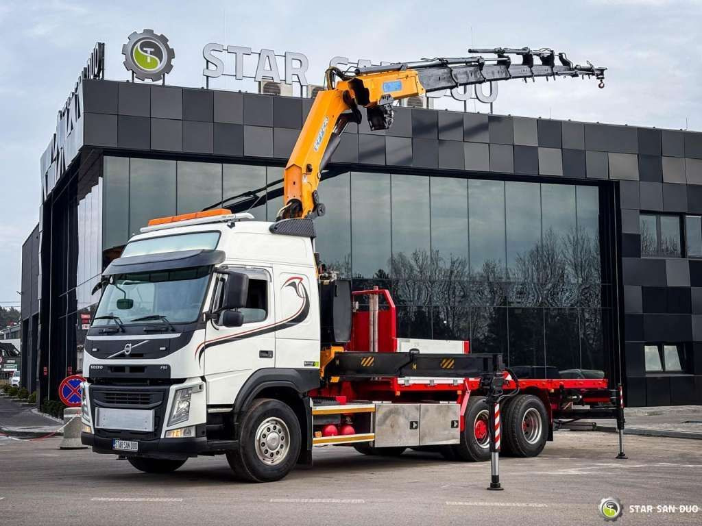 Volvo FM 450 6x2 EFFER 395/8S Euro 6 Crane Winch - Camion grue: photos 1 Volvo FM 450 6x2 EFFER 395/8S Euro 6 Crane Winch - Camion grue: photos 1