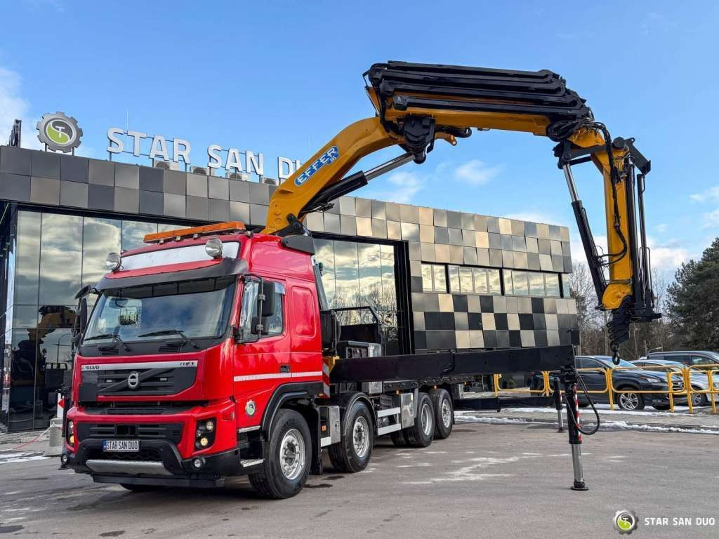 Volvo FMX 500 8x2 Effer 585 Fly Jib Winch Crane Kran Volvo FMX 500 8x2 Effer 585 Fly Jib Winch Crane Kran - Camion grue, Camion plateau: photos 3 Volvo FMX 500 8x2 Effer 585 Fly Jib Winch Crane Kran Volvo FMX 500 8x2 Effer 585 Fly Jib Winch Crane Kran - Camion grue, Camion plateau: photos 3