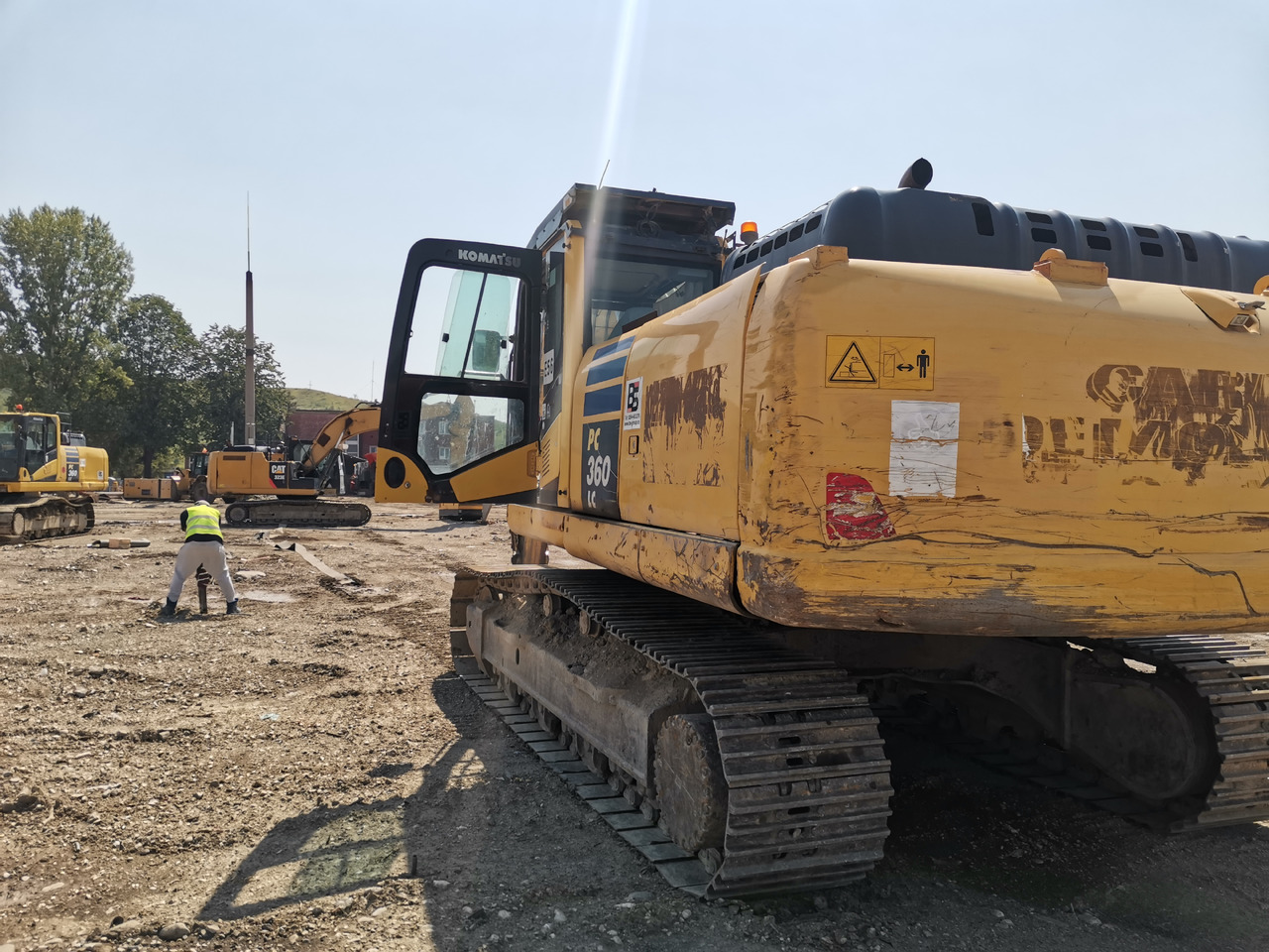 Pelle sur chenille KOMATSU PC360 LC 10: photos 27 Pelle sur chenille KOMATSU PC360 LC 10: photos 27
