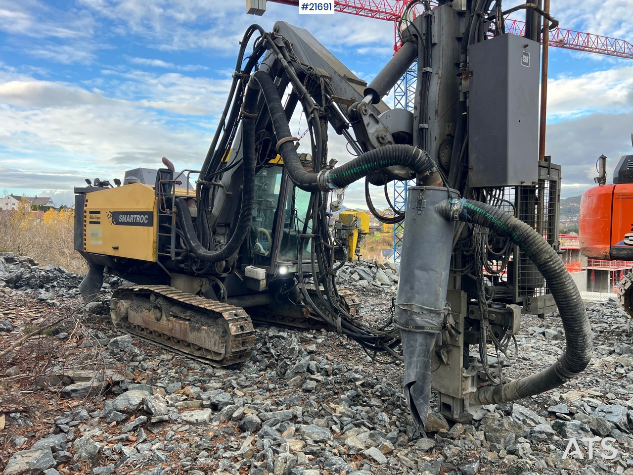 Foreuse Atlas Copco Smartroc T40-11 borerigg m/2540 hammer,CME sliper og gps: photos 14 Foreuse Atlas Copco Smartroc T40-11 borerigg m/2540 hammer,CME sliper og gps: photos 14