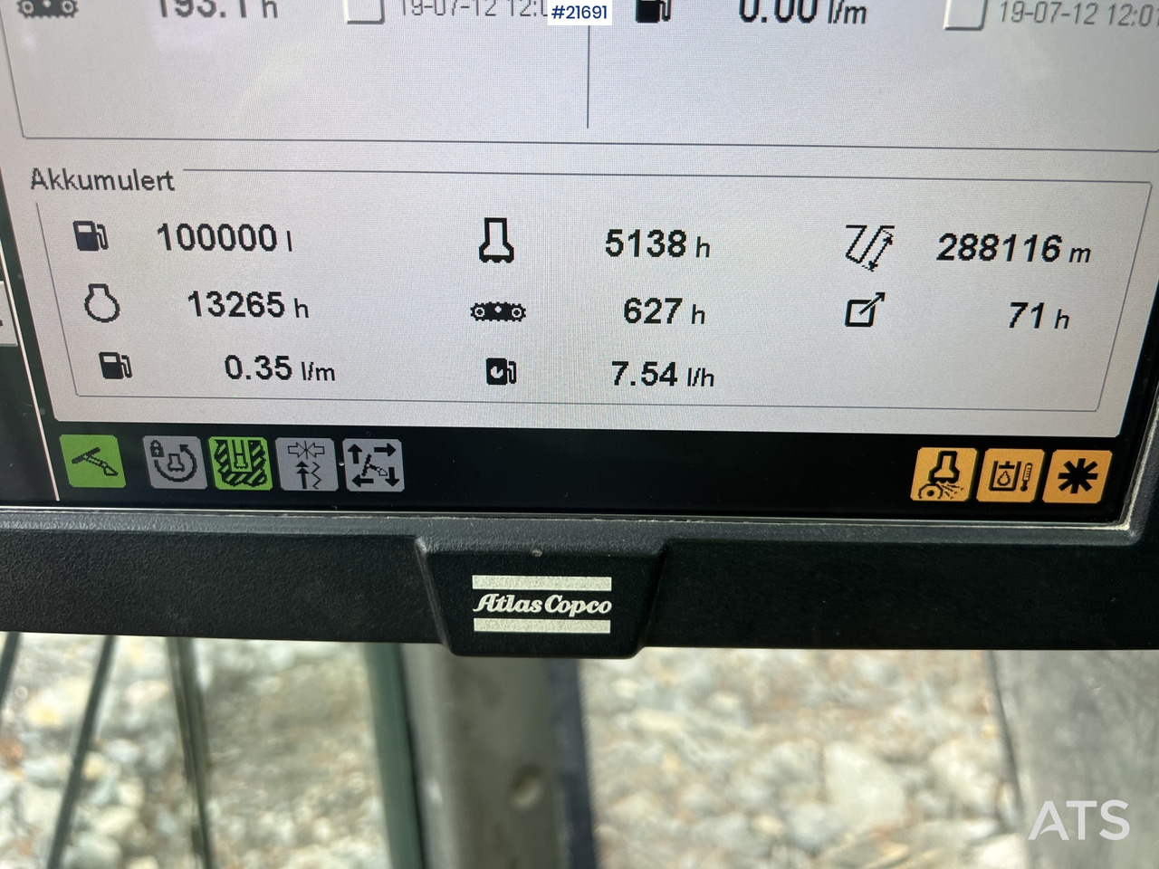 Foreuse Atlas Copco Smartroc T40-11 borerigg m/2540 hammer,CME sliper og gps: photos 41 Foreuse Atlas Copco Smartroc T40-11 borerigg m/2540 hammer,CME sliper og gps: photos 41